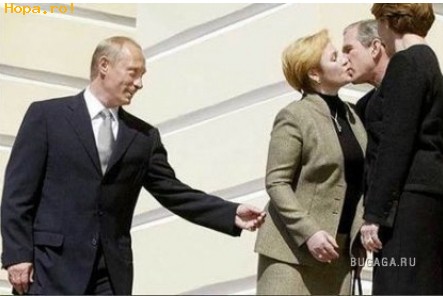 Diverse - Bush se da la nevasta lu' Putin