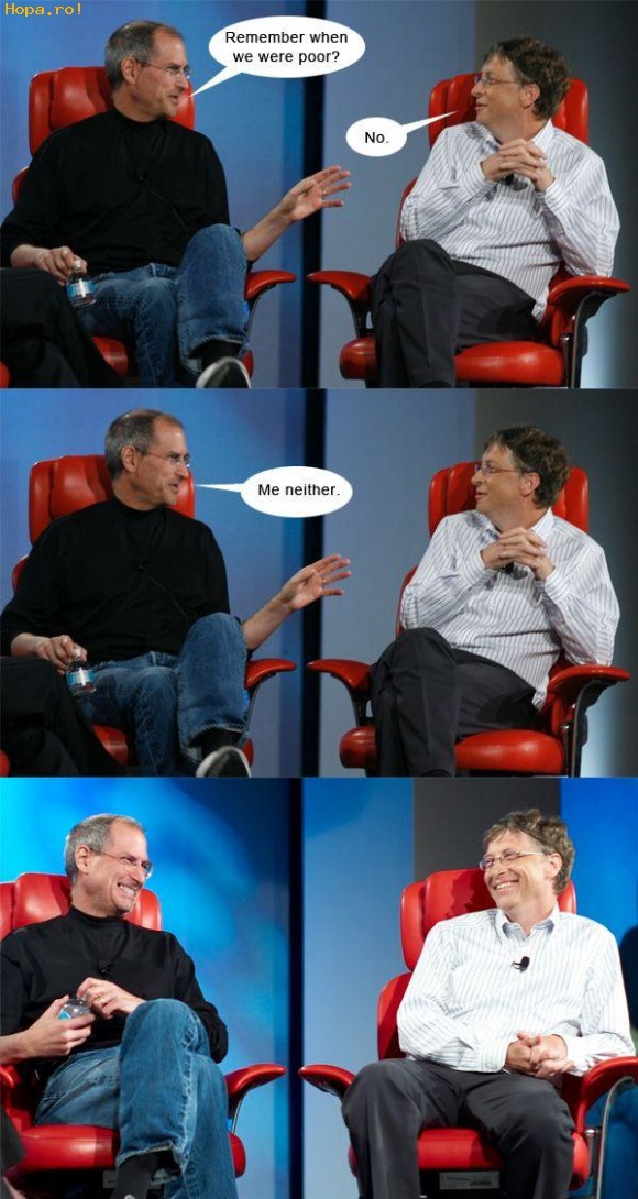 Diverse -  Bill Gates si Steve Jobs