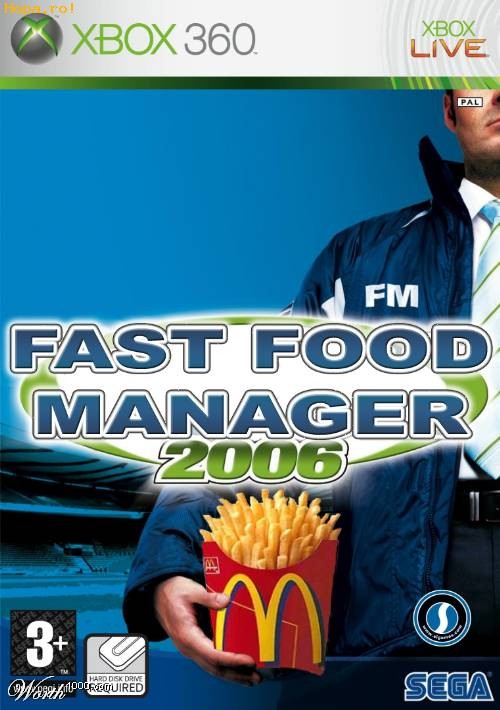 Parodii Jocuri - Fast food manager 2006