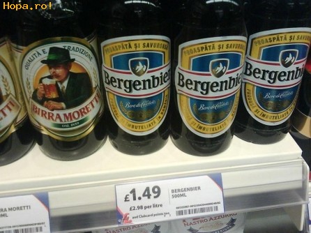 Diverse -  Bergenbier a ajuns in Anglia !!!