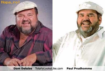 Celebritati - Asemanare: Dom Deluise si Paul Prudhomme