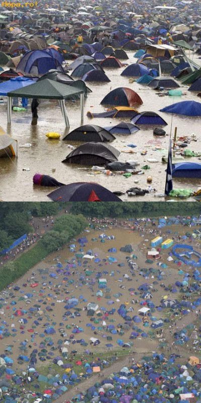 Diverse - Inundatie in camping