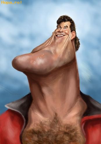 Caricaturi de personaje - David Hasselhoff