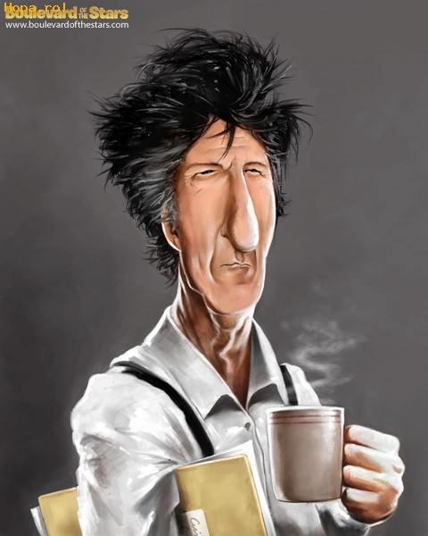 Caricaturi de personaje - Dustin Hoffman