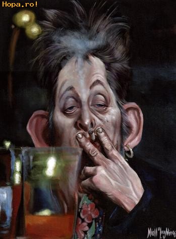 Caricaturi de personaje - Shane Mc Gowan