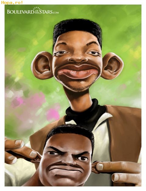 Caricaturi de personaje - Will Smith