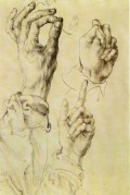 Artistice - A. Durer - Trei maini