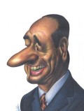 Caricaturi de personaje - Jacques Chirac