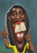 Caricaturi de personaje - Ronaldinho