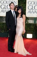 Celebritati - Golden Globes 2009 - Zac Efron si Vanessa Hudgens